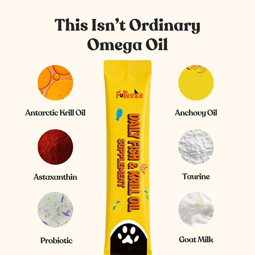 No Fridge. No Mess. — Fureeze® Daily Fish & Krill Oil Supplement