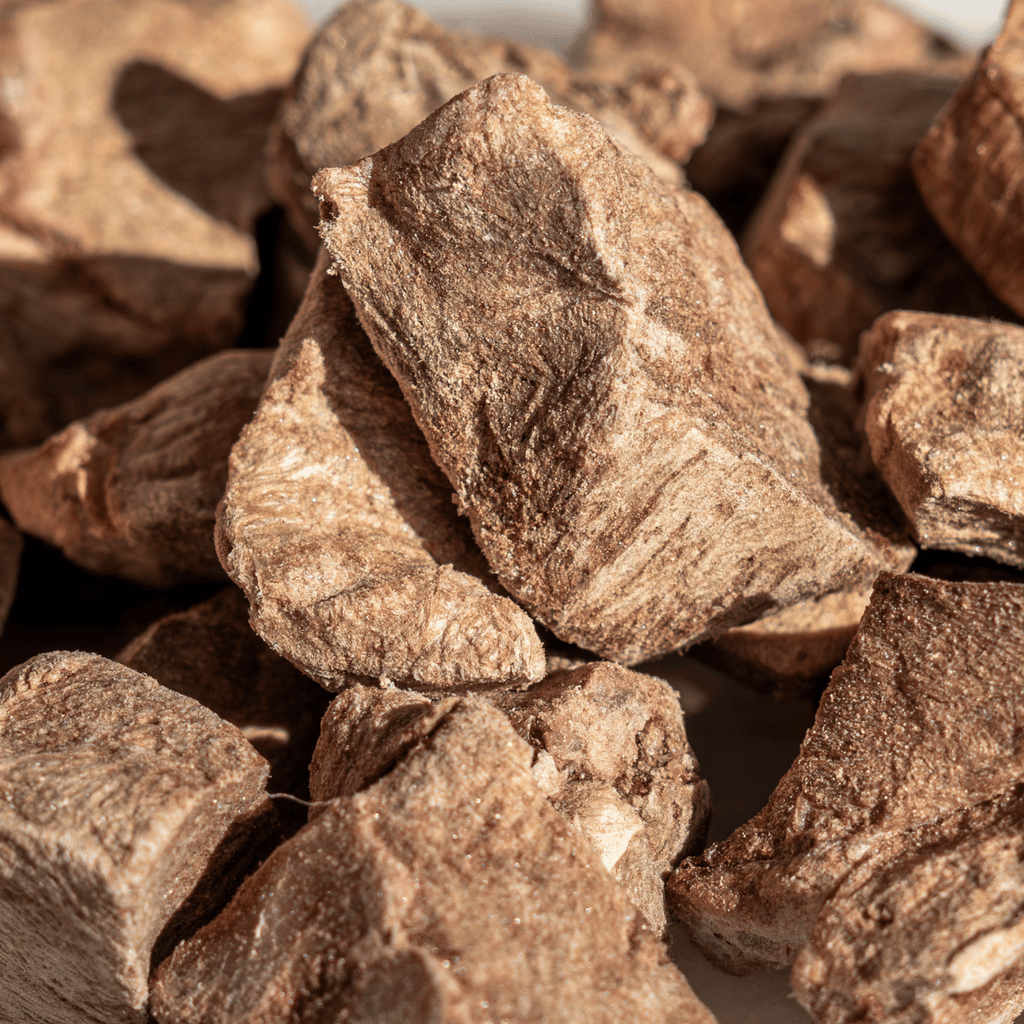 Freeze Dried Organic Beef Hearts 50g
