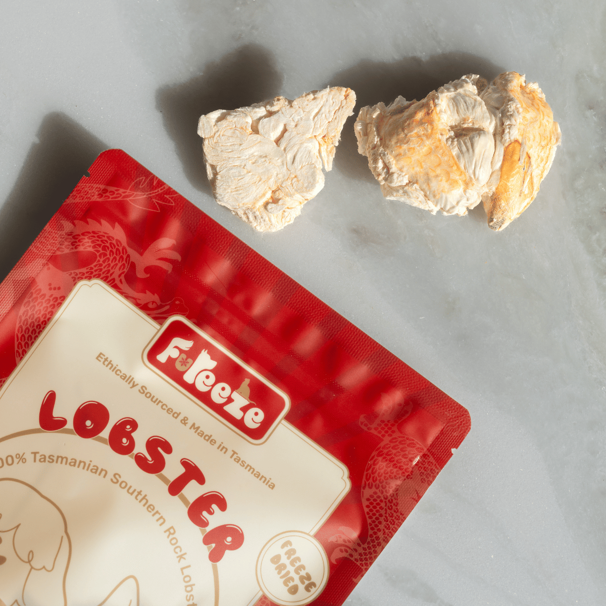 Freeze Dried Southern Rock Lobster | Healthy Pet Treats For Cats & Dogs