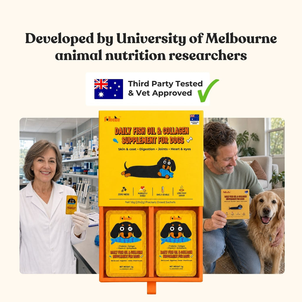 No Fridge. No Mess. — Fureeze® Snap-pack Daily Fish Oil & Collagen Supplement For Dogs