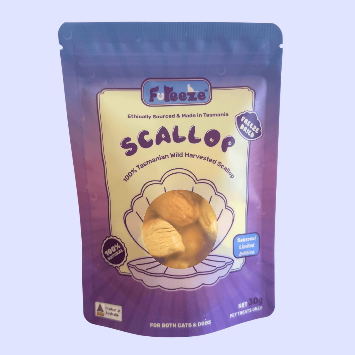 Freeze Dried Scallop 30g