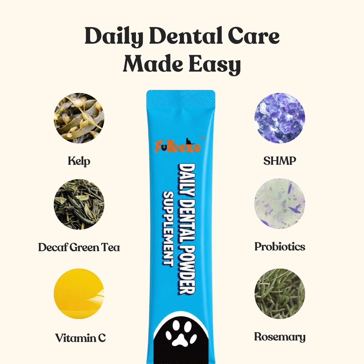 Fureeze® Daily Dental Care Supplement — Reduce Plaque Build-Up & Support Fresher Breath