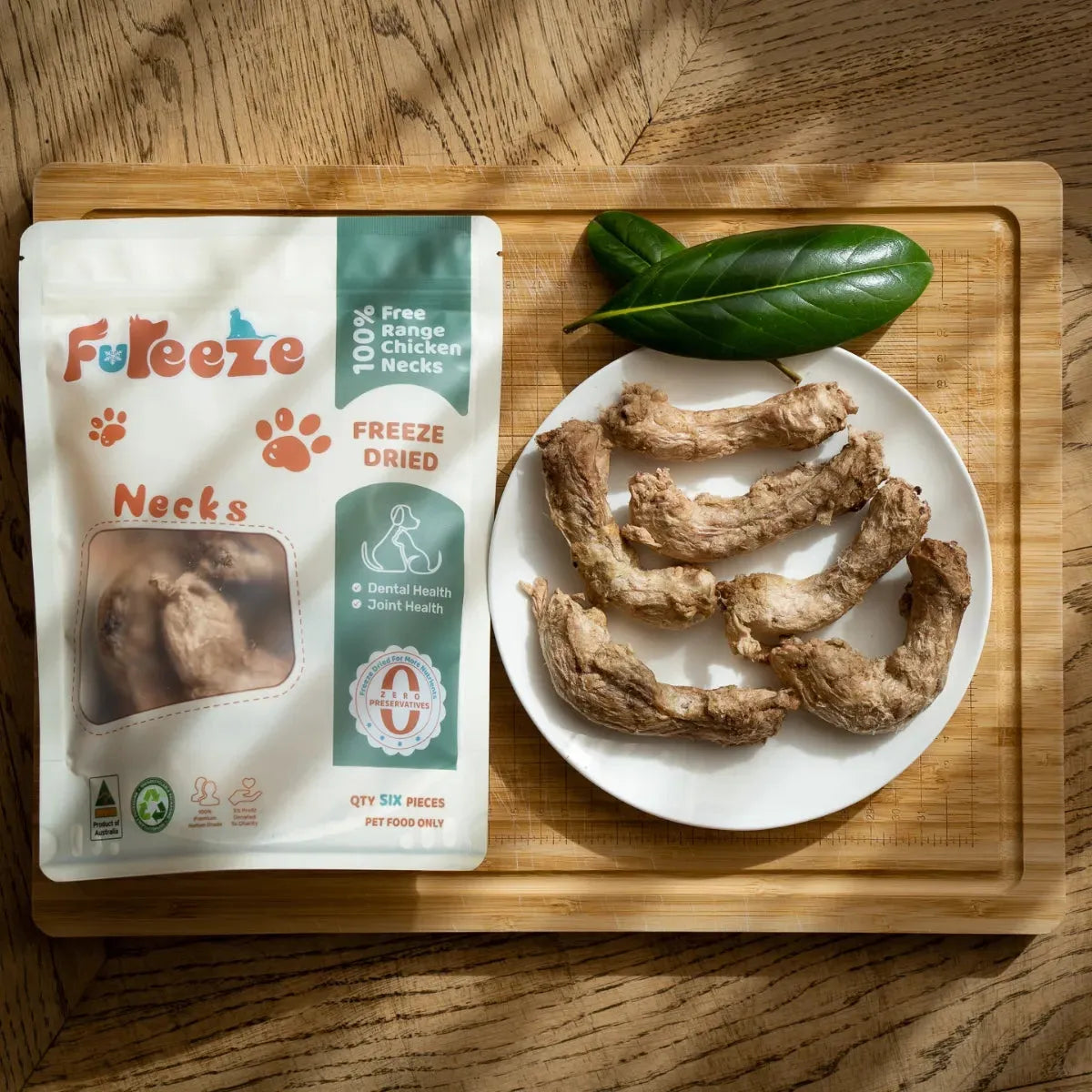 Freeze Dried Free Range Chicken Necks By Fureeze™ 130g