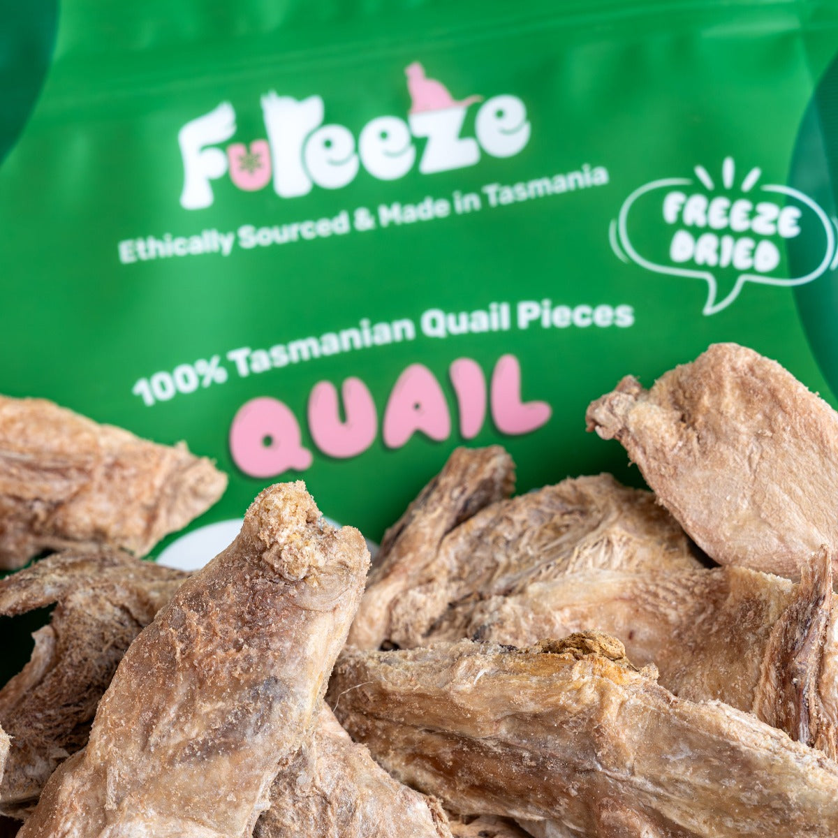 Freeze Dried Quail By Fureeze™ 50g